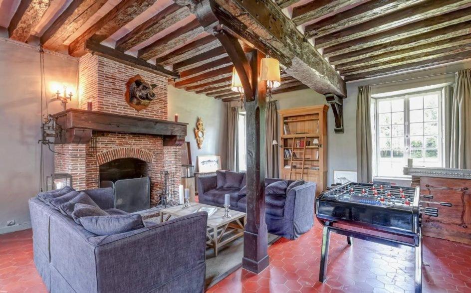 Le Manoir De Villefermoy Les Ecrennes Eksteriør bilde
